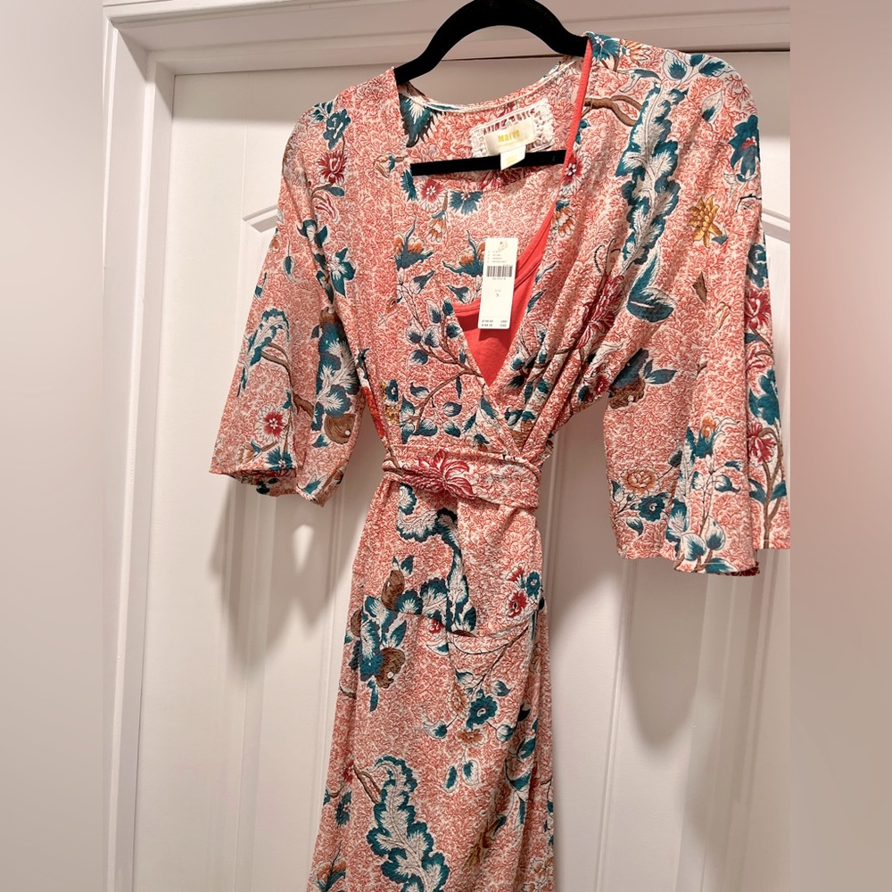 Maeve wrap dress from Anthropologie